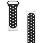 Tactical 713 Double Silikonový Řemínek 22mm White/Black