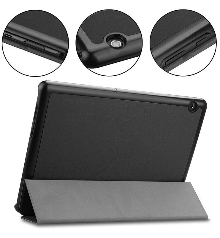 Tactical Book Tri Fold pro Samsung Galaxy TAB S6 Lite (2022), černé