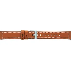 Tactical Color Kožený Pásek pro Samsung Gear 42mm Gold - zlatý