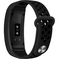 Tactical Double silikonový řemínek pro Samsung Gear Fit 2 Pro Black - černý