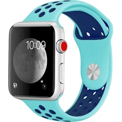 Tactical Double silikonový řemínek pro Xiaomi Amazfit Bip Green/Blue - zeleno modrý