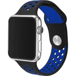 Tactical Double silikonový řemínek pro Xiaomi Amazfit Pace Black/Blue - černo modrý