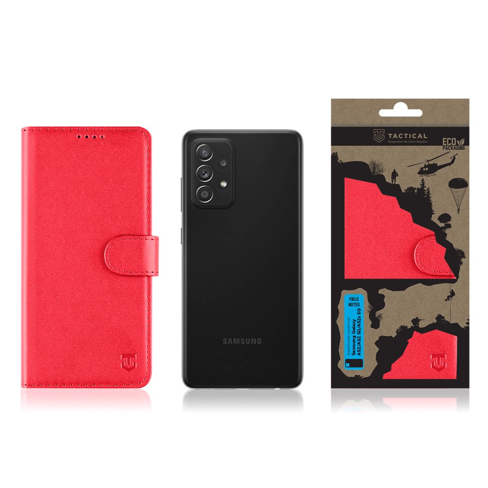 Tactical Field Notes pro Samsung Galaxy A52/A52 5G/A52s 5G Red