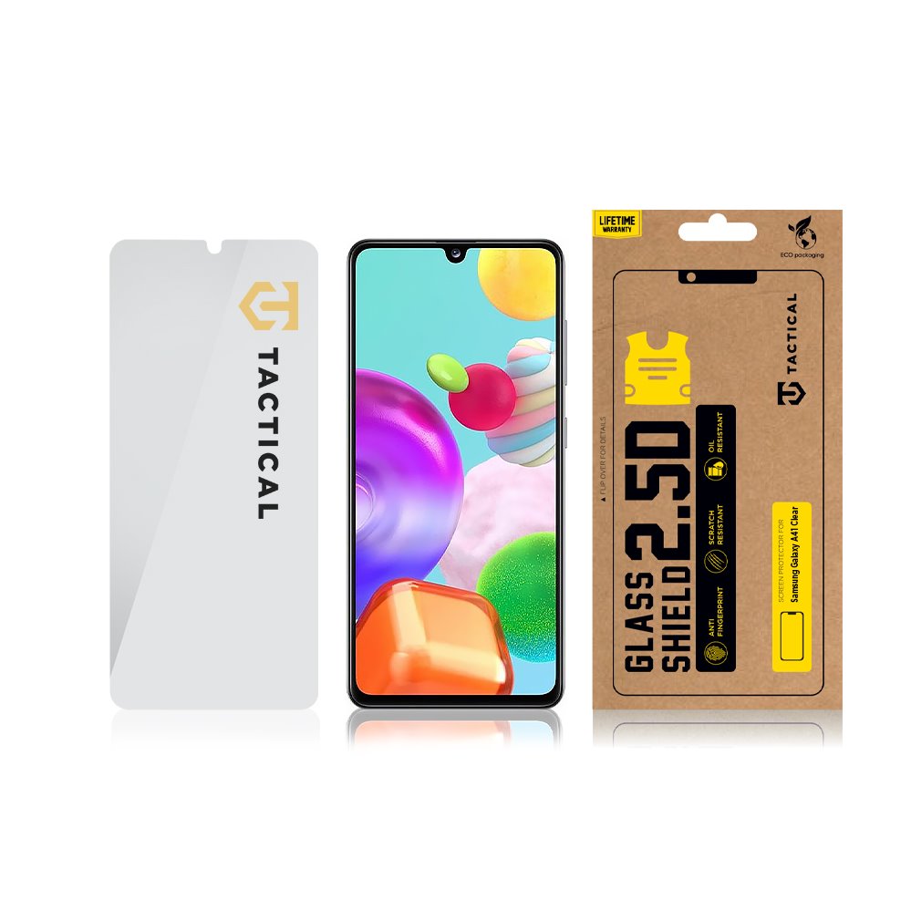 Tactical Glass Shield 2.5D sklo pro Samsung Galaxy A41 Clear