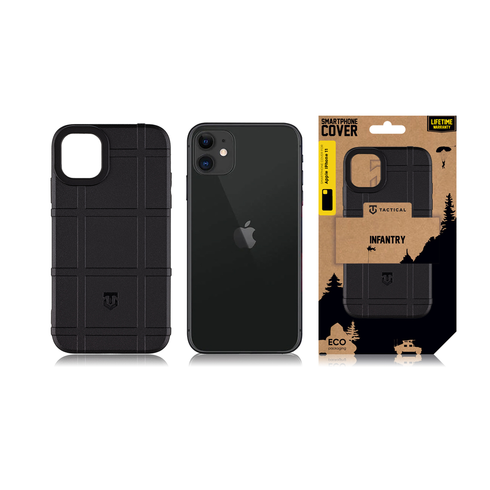 Tactical Infantry Kryt pro Apple iPhone 11 Black