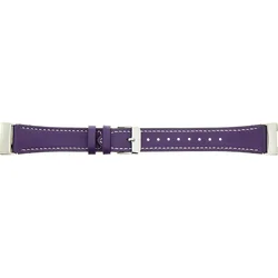Tactical kožený řemínek pro Fitbit Charge 3 Purple