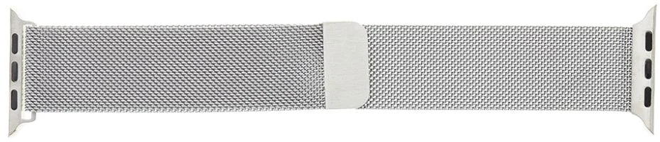 Tactical Loop magnetický kovový remienok pre Apple Watch 1/2/3 38mm Silver - strieborný 2445280