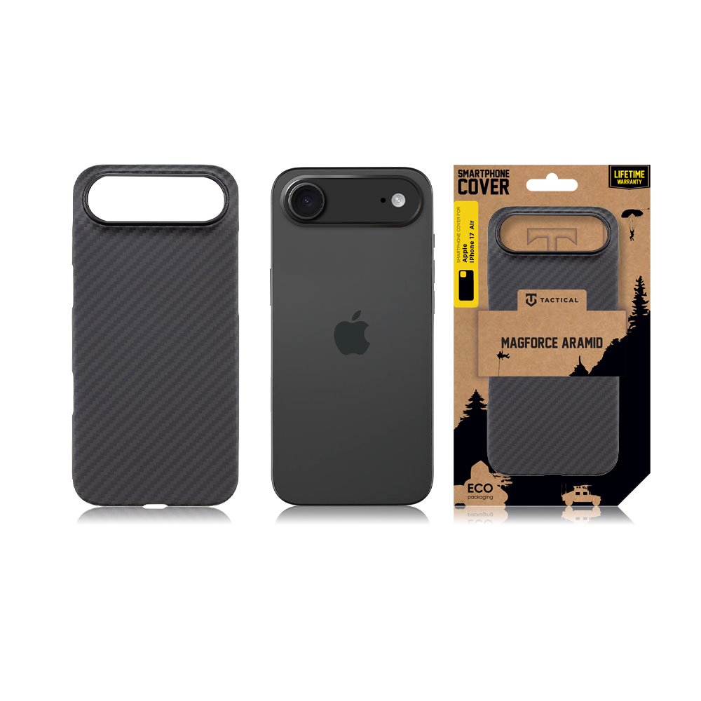 Tactical MagForce Aramid Kryt pro Apple iPhone Air Black
