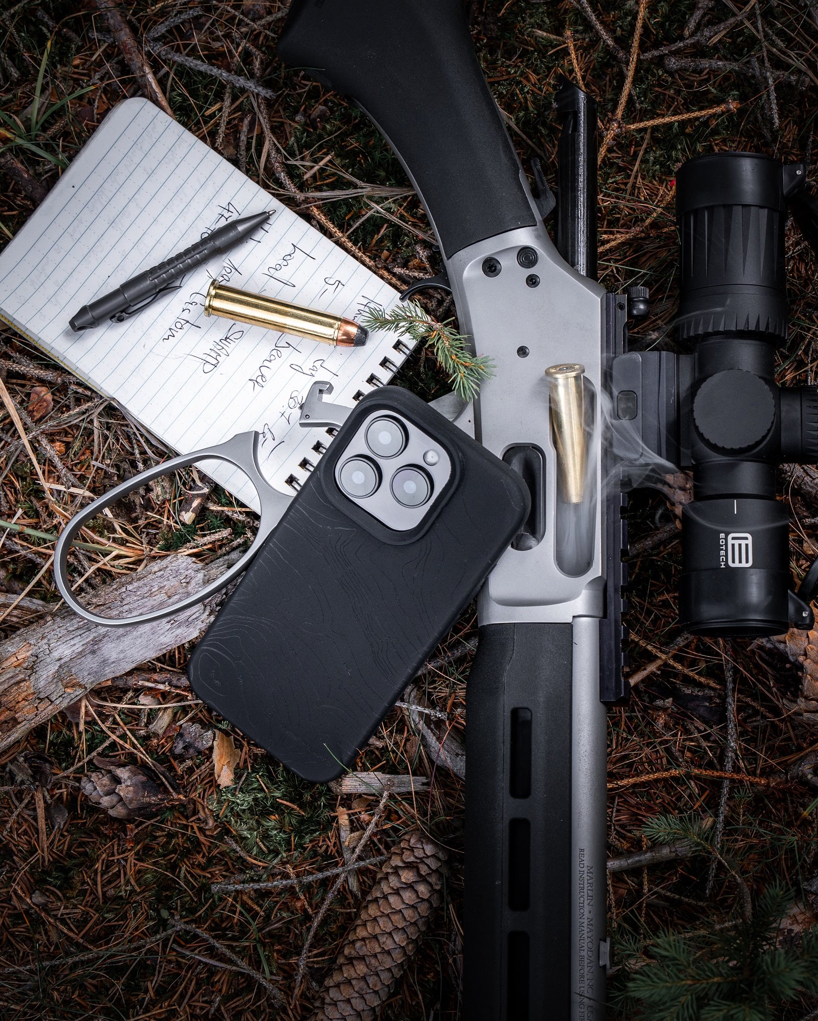 Tactical MagForce Beaver Kryt pro iPhone 17 Pro Asphalt