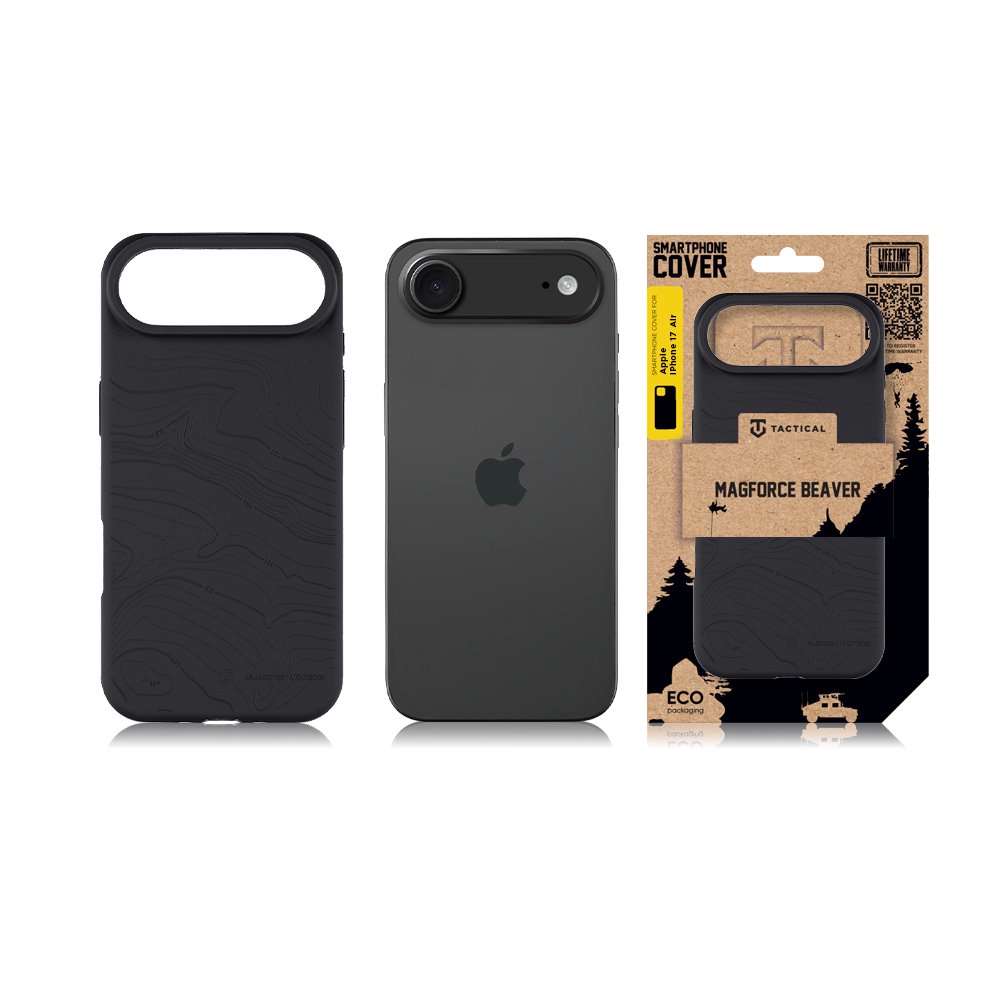 Tactical MagForce Beaver Kryt pro iPhone Air Asphalt