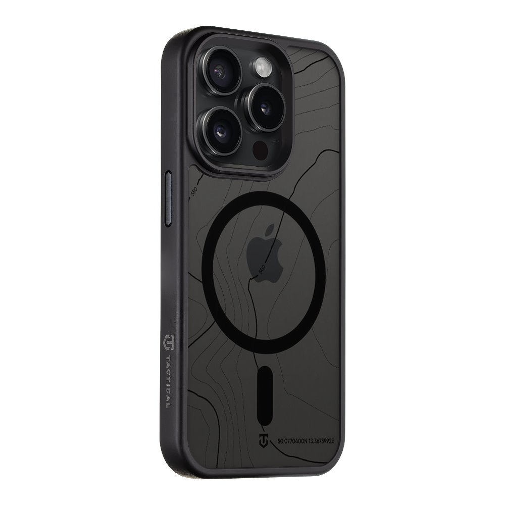 Tactical MagForce Hyperstealth Sika Kryt pro iPhone 15 Pro Asphalt