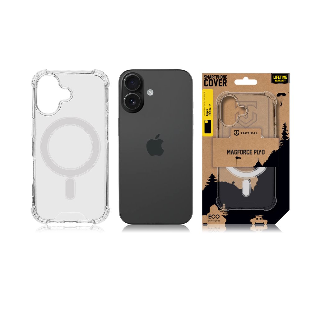 Tactical MagForce Plyo Kryt pro Apple iPhone 17 Transparent