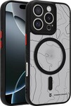 Tactical MagForce Warthog – puzdro pre Apple iPhone 16 Pro v čiernej farbe „Asphalt“