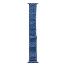 Tactical nylonový řemínek pro Apple Watch 1,2,3,4,5 42-44mm Blue - modrý 2449322 - Wearables