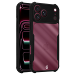 Tactical Quantum Stealth Kryt pro Apple iPhone 17 Pro Max/18 Pro Max Clear/Black