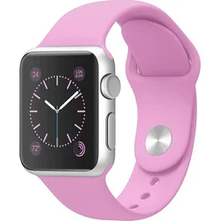 Tactical silikonový řemínek pro Apple Watch 1/2/3 42mm Pink - růžový