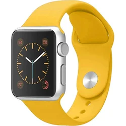 Tactical silikonový řemínek pro Apple Watch 1/2/3 42mm Yellow - žlutý