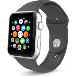 Tactical silikonový řemínek pro Apple Watch 4 44mm Grey - šedý