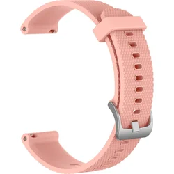 Tactical Silikonový Řemínek pro Garmin VivoActive 4s 18mm Pink - růžový