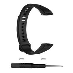 Tactical silikonový řemínek pro Honor Band 3 Black - černý 2450059 - Wearables