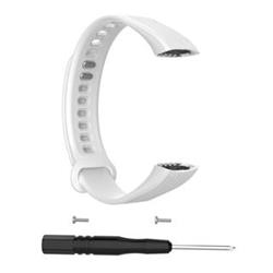 Tactical silikonový řemínek pro Honor Band 3 White - bílý 2450060 - Wearables