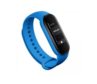 Tactical Silikonový Řemínek pro Xiaomi Mi Band 5 Blue - modrý