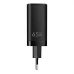Taktický blesk GaN 65W čierny