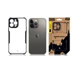 Taktický kryt Quantum Stealth pre Apple iPhone 13 Pro Max Clear/Black