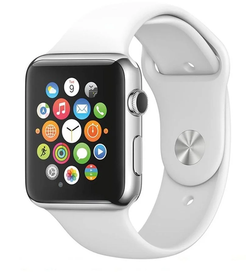 Taktický silikónový remienok pre Apple Watch 4 44 mm White - White