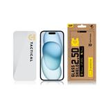 Taktický sklenený štít 2,5D sklo pre Apple iPhone 15 Clear