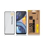 Taktický sklenený štít 5D sklo pre Motorola E32/E32s/G22 Black