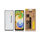 Taktický sklenený štít 5D sklo pre Samsung Galaxy A04s Black