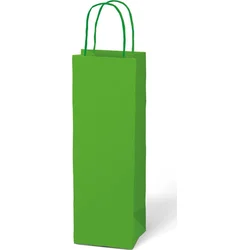 Taška dárková T12 kraft 120x360x90 zelená, 6ks