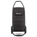 Taška na kolieskach Rolser Com Tweed Polar Black Tube, čierna