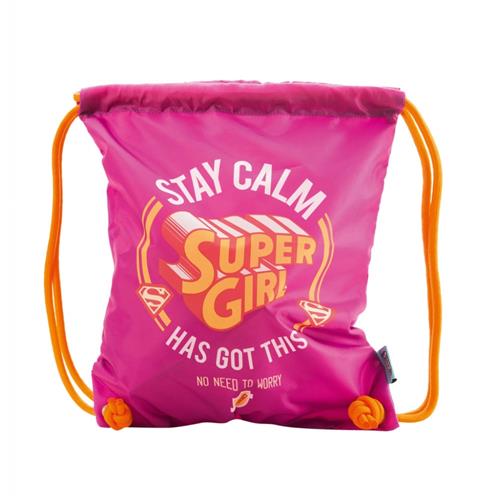 Taška na topánky Supergirl - STAY CALM
