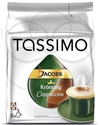 TASSIMO Kapsule Jacobs Krönung Cappuccino 8ks TASSIMO Cappuccino