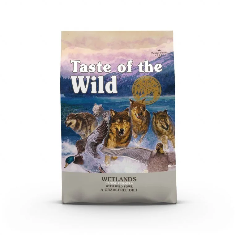 Taste of the Wild Wetlands Wild Fowl 12,2kg granule pro psy