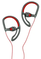TDK SB30, SPORT červená sluchátka pro aktivní pohyb