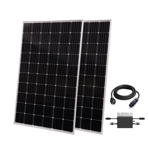 Technaxx solární balkonová elektrárna 600W TX-220, černá
