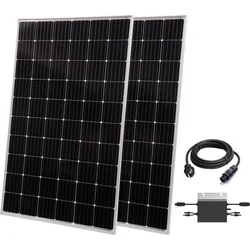 Technaxx solární balkonová elektrárna 600W TX-220, černá