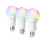 TechToy Smart Bulb RGB 11W E27 3ks sada
