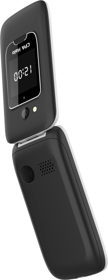 Telefon CPA Halo 25 Senior černý s nabíjecím stojánkem