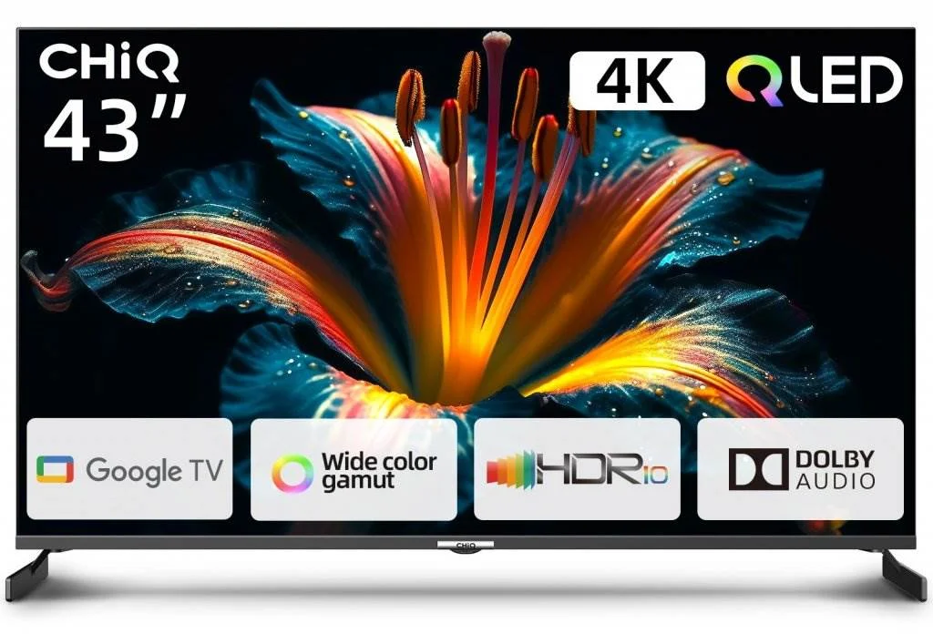 Televízor CHiQ U43QM8E 43" + 2 roky predĺženej záruky