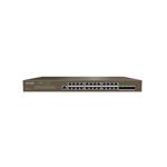 Tenda TEG5328F Gigabit L3 Managed Switch, 24x RJ45 1Gb/s, 4x SFP, STP, RSTP, MSTP, IGMP, VLAN, Rack