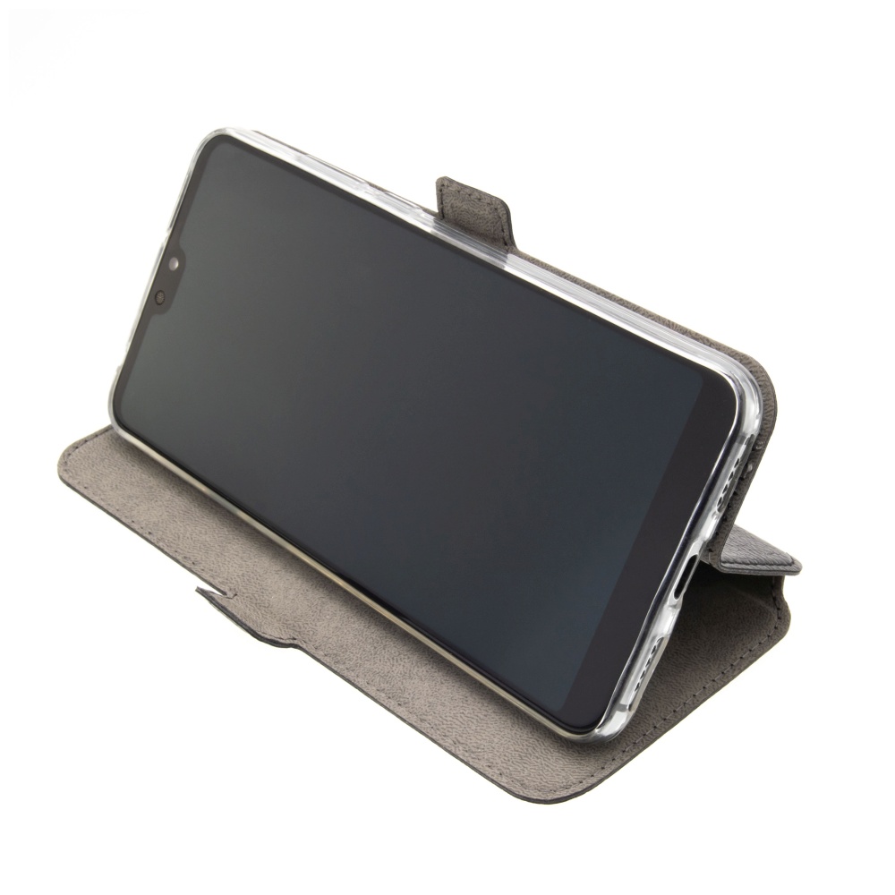Tenké pouzdro typu kniha FIXED Topic pro Honor X8 5G/X6/70 Lite 5G, černé