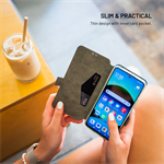 Tenké pouzdro typu kniha FIXED Topic pro Motorola Moto G34 5G, černé