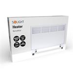 Teplovzdušný konvektor Solight 2000 W, nastaviteľný termostat