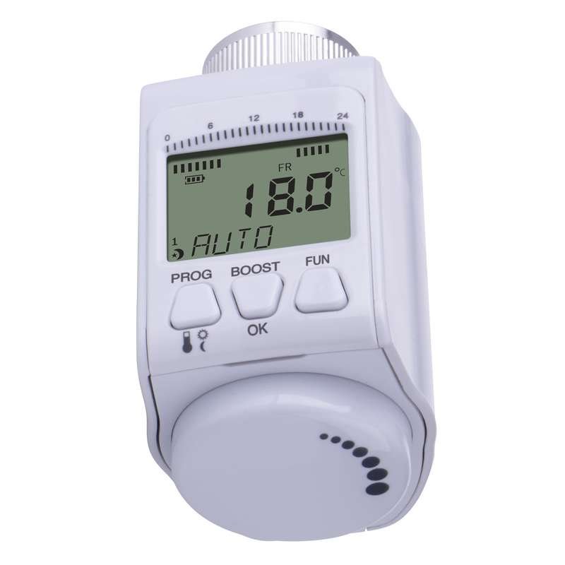 Termostatická digitální hlavice EMOS T30