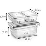 Termotaška FRESHBOX, s 3 boxmi, antracitová