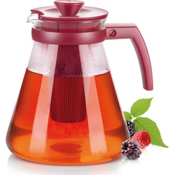 Tescoma Čajník s vylúhovacím sitkom TEO TONE 1,7 l, červený